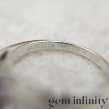 Charger l'image dans la galerie, Mauboussin, ‘extrêmement libre et sensuel’, bague or gris et améthystes