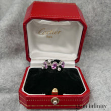 Charger l'image dans la galerie, CARTIER Méli Mélo, bague platine, diamants et saphirs roses
