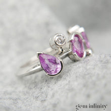 Charger l'image dans la galerie, CARTIER Méli Mélo, bague platine, diamants et saphirs roses