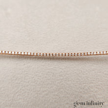 Charger l'image dans la galerie, Bracelet rivière or rose et diamants