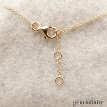 Charger l'image dans la galerie, Collier LOVE or jaune et diamants