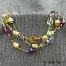 Charger l'image dans la galerie, MARCO BICEGO, bracelet confettis multi-gemmes