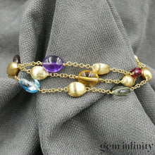 Charger l'image dans la galerie, MARCO BICEGO, bracelet confettis multi-gemmes