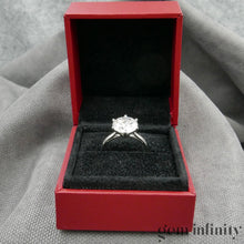 Charger l'image dans la galerie, Bague solitaire platine et diamant