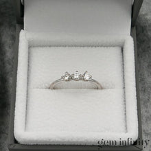 Charger l'image dans la galerie, Bague or gris et diamants