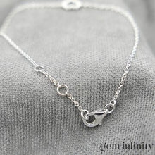 Charger l'image dans la galerie, Bracelet coeur or gris et diamants