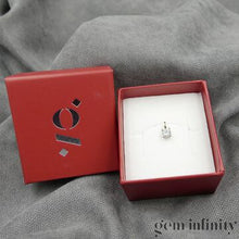 Charger l'image dans la galerie, Collier solitaire diamant or jaune et gris