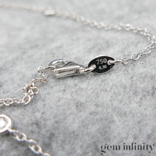 Charger l'image dans la galerie, Collier or gris et diamants