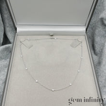 Charger l'image dans la galerie, Collier or gris et diamants