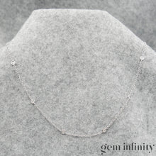Charger l'image dans la galerie, Collier or gris et diamants
