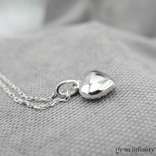 Charger l'image dans la galerie, Collier pendentif or gris et diamants