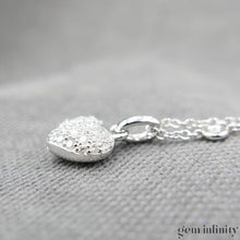 Charger l'image dans la galerie, Collier pendentif or gris et diamants