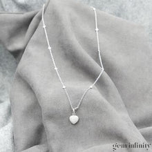 Charger l'image dans la galerie, Collier pendentif or gris et diamants