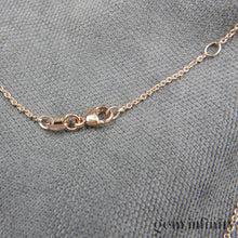 Charger l'image dans la galerie, Collier or rose et saphir