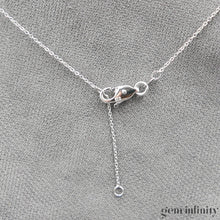 Charger l'image dans la galerie, Collier or gris émeraude et diamants