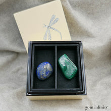 Charger l'image dans la galerie, COFFRET AMITIÉ, Lapis-Lazuli & Malachite