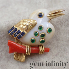 Charger l'image dans la galerie, Cartier, broche oiseau années 1950-60

