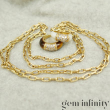 Charger l&#39;image dans la galerie, Van Cleef &amp; Arpels, collier sautoir et bagues Philippine or 750
