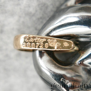 Cartier Panthère, pendentif or et argent noircit