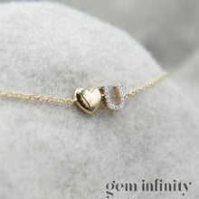 Charger l&#39;image dans la galerie, Bracelet Love or diamants
